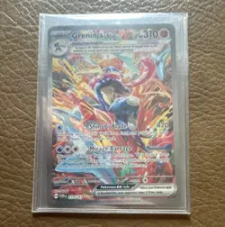 Pokemon TCG Greninja ex 214/167 Sv06 Twilight Masquerade SIR Full Art Holo - Image 1