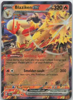 Blaziken ex 024/159 Double Rare Journey Together Pokemon Near Mint A - Image 1