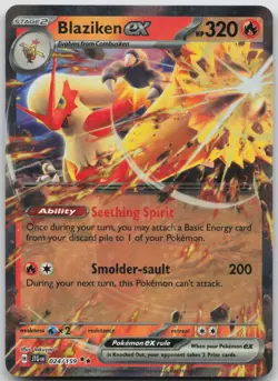 Blaziken ex 024/159 Double Rare Journey Together Pokemon Near Mint C - Image 1