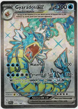 Gyarados ex 225/198 Ultra Rare Scarlet & Violet Pokemon Holo NM - Image 1