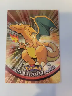 Charizard #06 Topps Chrome Pokemon TV 2000 Holo Foil Charizard Nintendo - Image 1