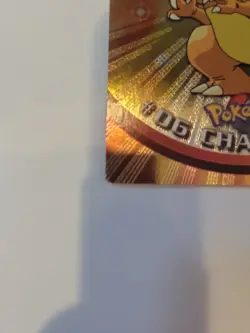 Charizard #06 Topps Chrome Pokemon TV 2000 Holo Foil Charizard Nintendo - Image 3