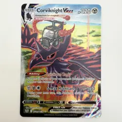 Corviknight VMAX TG19/TG30 Silver Tempest Trainer Gallery Pokemon Card NM/M - Image 1