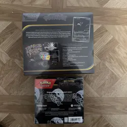 Pitch Black Pokemon Center ETB + Booster Box - Image 2