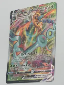 Dhelmise VMAX 010/072 Shining Fates Holo Pokemon Single - Image 4