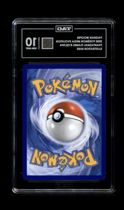 Pokemon 2025 Paldean Wooper 102/094 IR Phantasmal Flames GEM MINT TAG 10 - Image 2