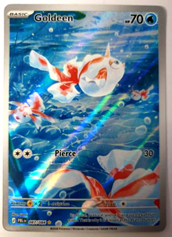Goldeen - Pokemon Pitch Black - Illustration Rare - NM 087/084 - Image 1