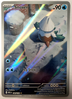 Pokemon: Mega Evolution - Snover - Illustration Rare - NM 140/132 - Image 1