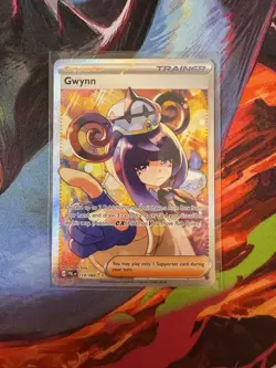 Gwynn 119/084 SIR Pitch Black Near Mint Pokemon TCG - Image 1