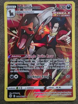 Houndoom TG10/TG30 Holo Brilliant Stars Trainer Gallery Pokemon NM - Image 1