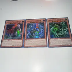 KONAMI Yu-Gi-Oh! TCG CRBR-EN032 1st Ed Foil Lot 3 Kyoro/Kairo/Genro Ryu-Ge - Image 1