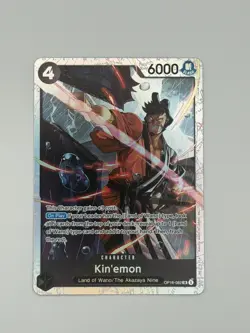 Kin'emon OP16-082 The Time of Battle Foil One Piece TCG English - Image 1