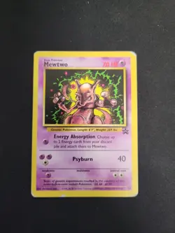 Pokemon TCG Mewtwo Wizards Black Star Promos 14 Regular Promo NM -j - Image 1
