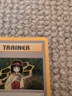 Pokemon TCG Erika Trainer Gym Heroes Holo Card 16/132 WOTC Rare - Image 3