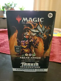 Magic the Gathering-Tarkir: Dragonstorm Commander Deck - Abzan Armor - Image 1