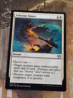 Valorous Stance - Crimson Vow Magic the Gathering MTG Single Card Nice! - Image 1