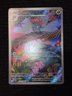 Pokemon TCG Gloom Obsidian Flames Illustration Rare Card 198/197 NM Condition - Image 3