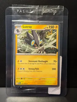 Luxray 028/088 Perfect Order Stamped Promo Exclusive Sealed Pokemon Card - Image 1