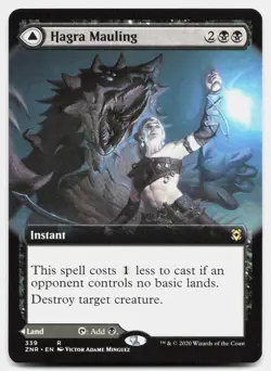Hagra Mauling (Extended Art) Zendikar Rising Regular - Image 1