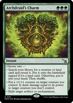 Archdruid's Charm - 151 / English / Near Mint MTG - Image 1