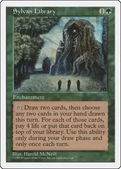 Sylvan Library - 157 / English / Lightly Played MTG - Image 1
