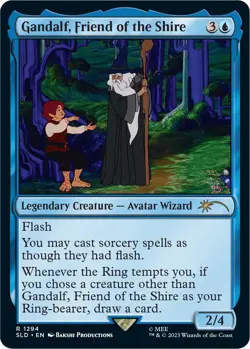 Foil - Gandalf, Friend of the Shire - 1294 / NM / English MTG - Image 1