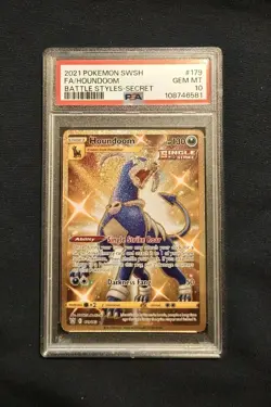 2021 Pokemon Houndoom Battle Styles-Secret #179 - Image 1