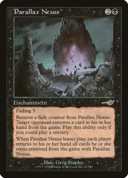 Parallax Nexus - 63 / English / Heavily Played MTG - Image 1