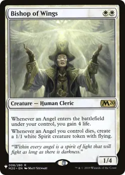 Bishop of Wings - 8 / English / Near Mint MTG - Image 1