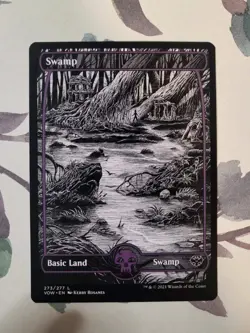 MTG Magic the Gathering Swamp (273/596) Innistrad Crimson Vow LP - Image 1