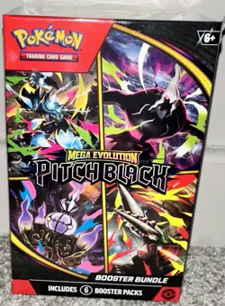 Pokemon - Pitch Black Booster Bundle (6 Packs) - Brand New & Sealed - Image 1