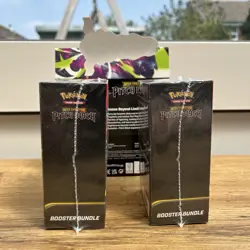 2x Pokemon TCG Mega Evolution Pitch Black Booster Bundle 6 Packs New And Sealed - Image 2