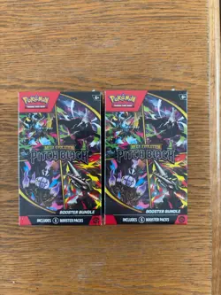 Pokemon Pitch Black Booster Bundle (6 Packs) Brand new - Sealed X2 - Image 1