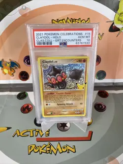 Celebrations Claydol Holo #15 Classic PSA 10 GEM MINT - POP 78 - 2021 Pokemon - Image 1