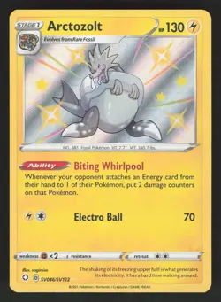 Arctozolt SV046/SV122 Pokemon TCG Shining Fates: Shiny Vault NM - Image 1