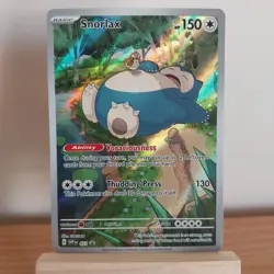 Pokemon TCG Snorlax 051 Black Star Promo Scarlet And Violet Rare Holo Foil #1I - Image 1