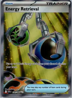 Energy Retrieval 108/086 Ultra Rare ME04: Chaos Rising Pokemon Near Mint - Image 1