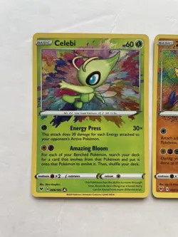 Pokemon TCG Amazing Rare Lot Of 3; Celebi Raikou & Zamazenta NM - Image 2