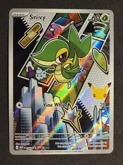 Snivy 049 Promo ME: Mega Evolution Promo Pokemon Holo Near Mint - Image 1