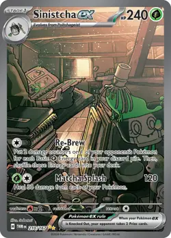 Holofoil - Sinistcha ex - 210/167 - 210/167 / NM / English Pokemon TCG - Image 1