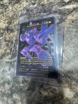 Grimmsnarl VMAX 115/189 Secret Rare Black Gold – Pokemon Darkness Ablaze NM - Image 1