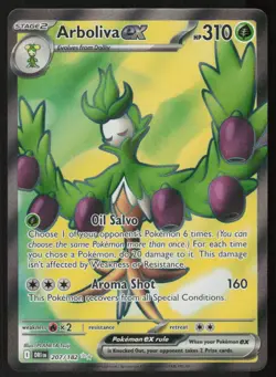 Arboliva ex 207/182 Ultra Rare Destined Rivals Pokemon Holo Near Mint - Image 1