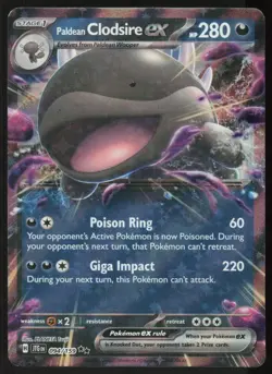 Paldean Clodsire ex 094/159 Double Rare Journey Together Pokemon Holo Near Mint - Image 1
