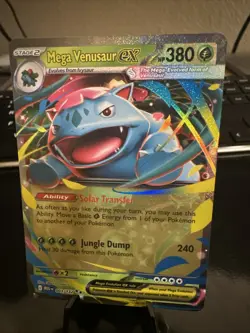 Mega Venusaur ex 003/132 Me01: Mega Evolution Holo - Pokemon (NM) - Image 1