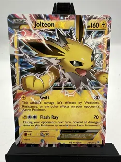 Pokemon TCG Jolteon EX Generations 28/83 LP - Image 1