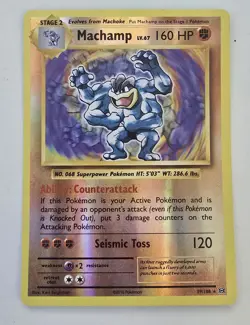 Machamp (Reverse Holo) - LP - Pokemon XY Evolutions - Image 1