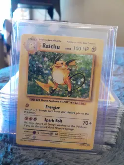 Pokemon TCG Raichu XY Evolutions 36/108 Holo Rare - Image 1