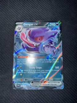 Gengar ex - Holo SV5 Temporal Forces 104/162 NM Pokemon - Image 1