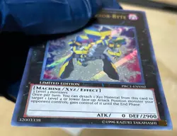 Yugioh TCG Number 34: Terror-Byte PRC1-ENV02 Secret Rare Limited Edition NM - Image 4
