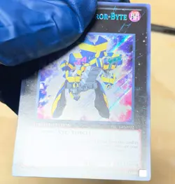 Yugioh TCG Number 34: Terror-Byte PRC1-ENV02 Secret Rare Limited Edition NM - Image 5